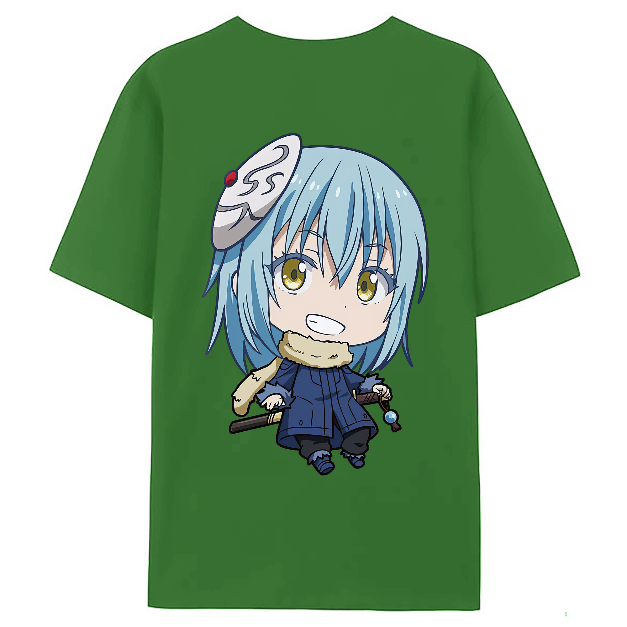 （画像用） 転スラ Regarding Reincarnated to Slime レディース半袖Tシャツ(バックプリント)